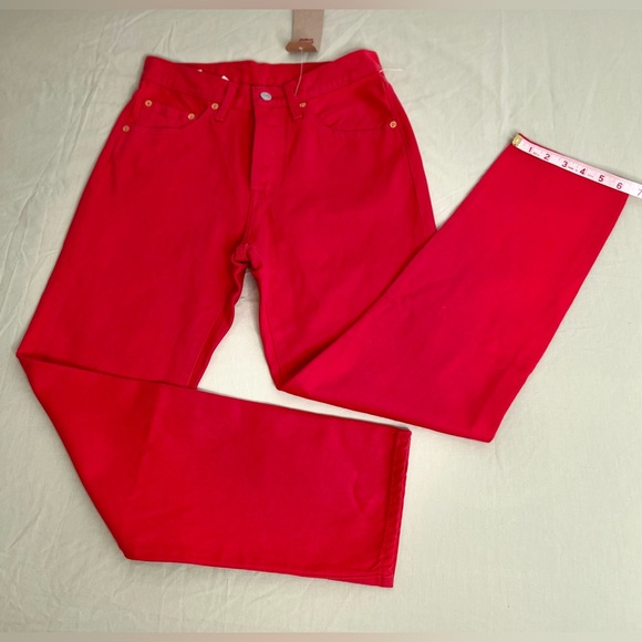 Levis 501 Premium San Francisco  Button-Fly Women Size 26X28 - Picture 9 of 11